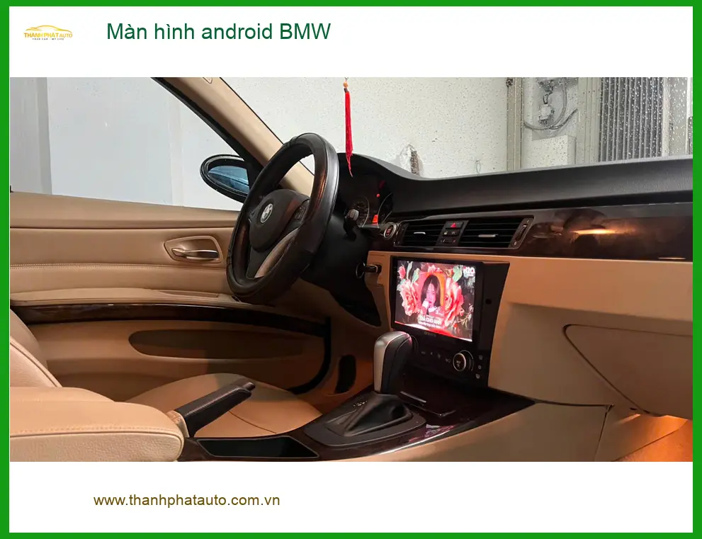 Anh Quang lắp màn hình android BMW 3 Series tại Quận Gò Vấp ảnh thực tế 3