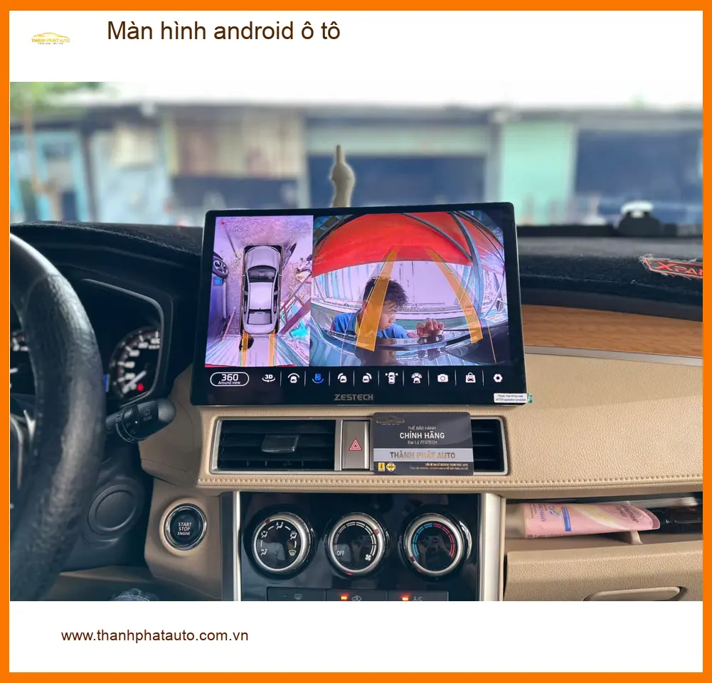 Chị Mai Phương lắp màn hình Android ô tô Hyundai Accent tại Quận Huyện Cần Giờ tiện xem bản đồ ảnh thực tế 3