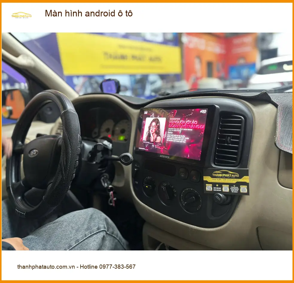 Anh Quang nâng cấp màn hình Android ô tô Mazda CX-5 tại Quận 7
