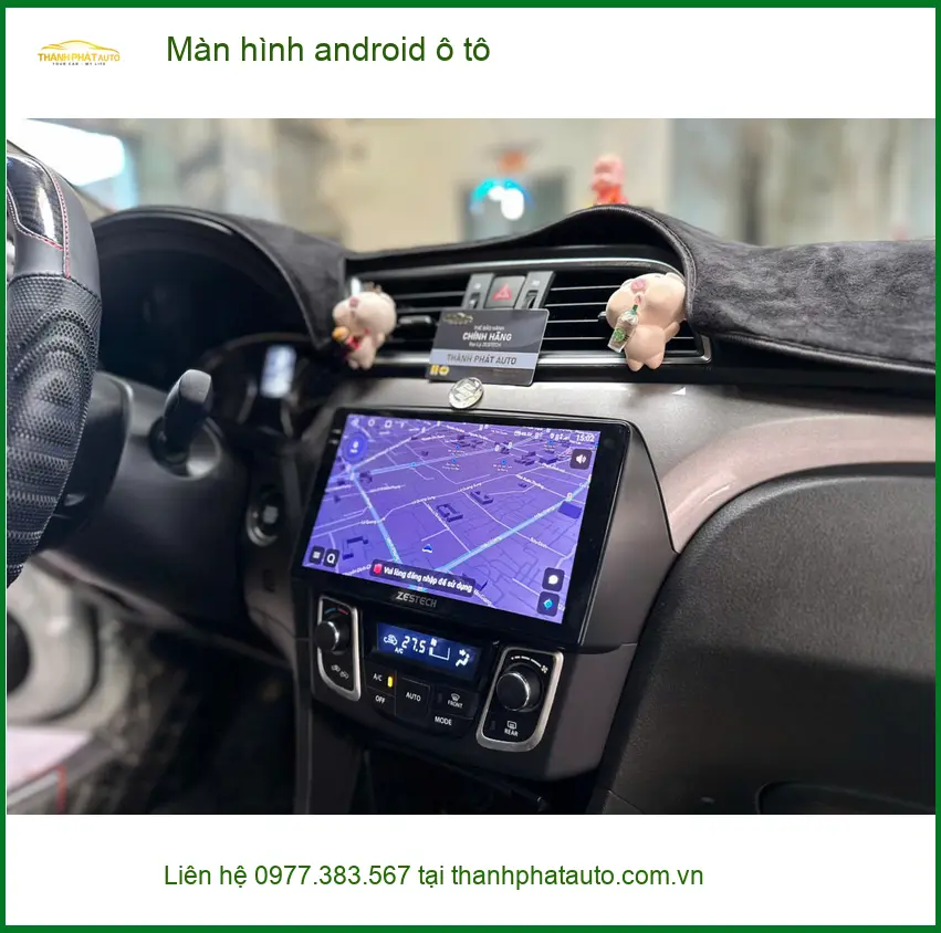 Chú Minh lắp màn hình android ô tô cho Kia K3 tại Quận 6 thay màn zin cũ kỹ ảnh thực tế 3