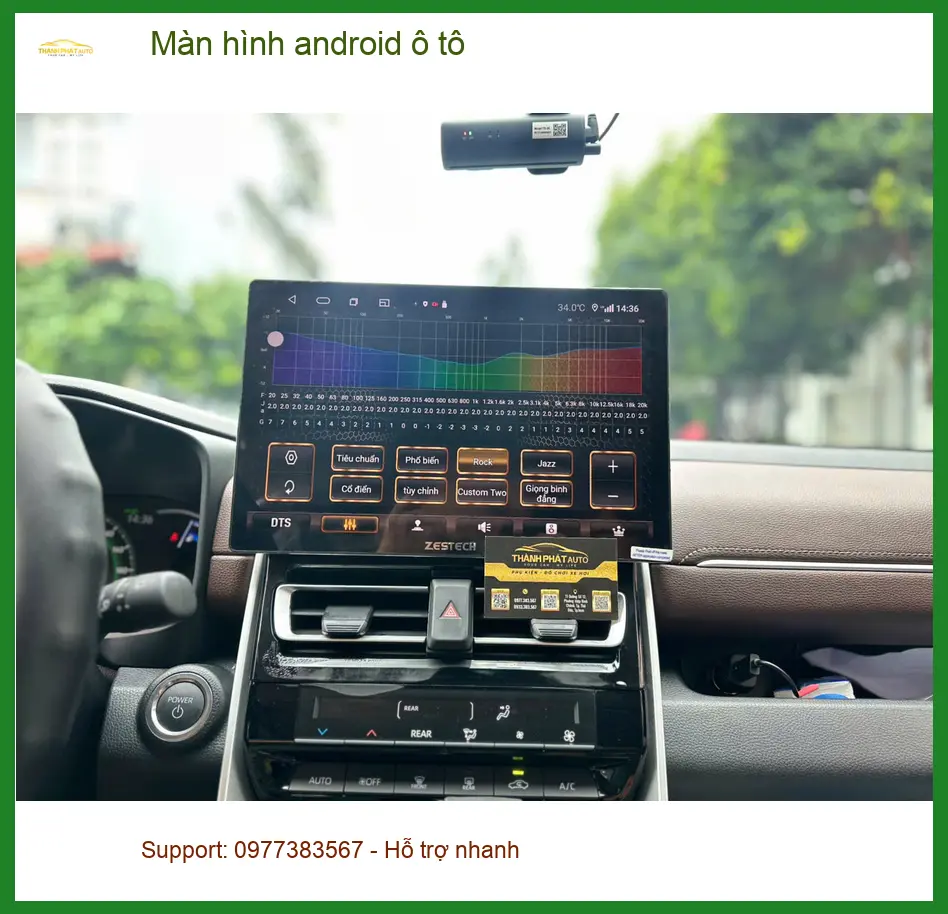 Anh Tuấn Anh nâng cấp màn hình Android ô tô cho Hyundai Santa Fe tại Quận 1