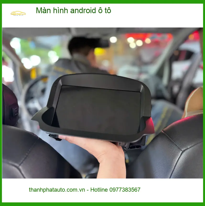Anh Duy nâng cấp màn hình Android ô tô cho Hyundai Accent tại Quận 7