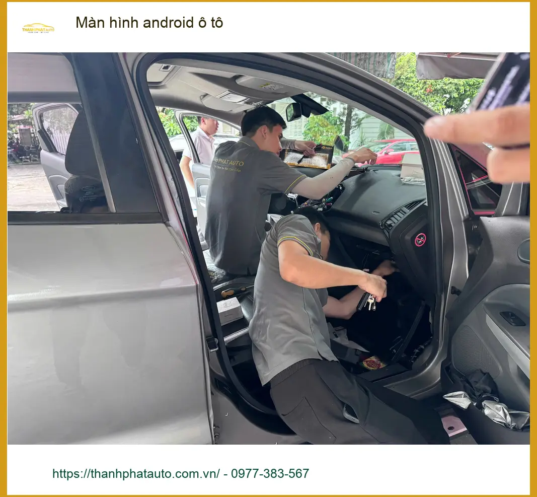 Anh Duy nâng cấp màn hình Android ô tô cho Hyundai Accent tại Quận 7 ảnh thực tế 2