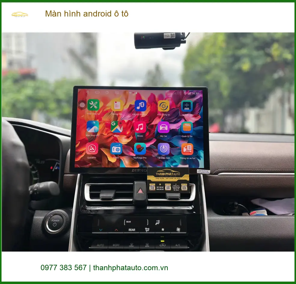 Anh Tuấn Anh nâng cấp màn hình Android ô tô cho Hyundai Santa Fe tại Quận 1 ảnh thực tế 4
