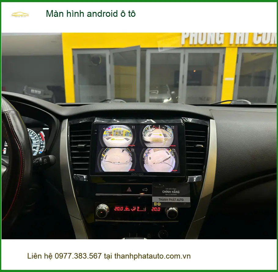 Chị Mai Hương lắp màn hình android ô tô cho Hyundai Creta tại Quận Bình Thạnh ảnh thực tế 2