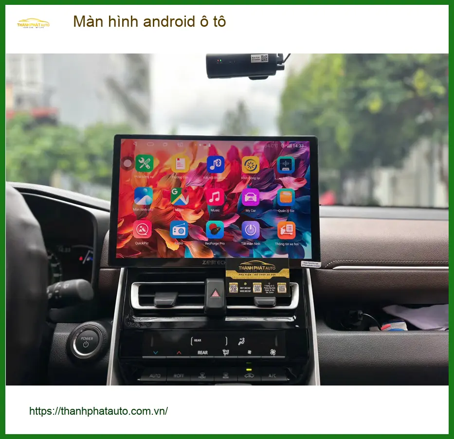 Anh Duy lắp màn hình android ô tô cho Kia Carnival tại Bình Chánh. ảnh thực tế 4