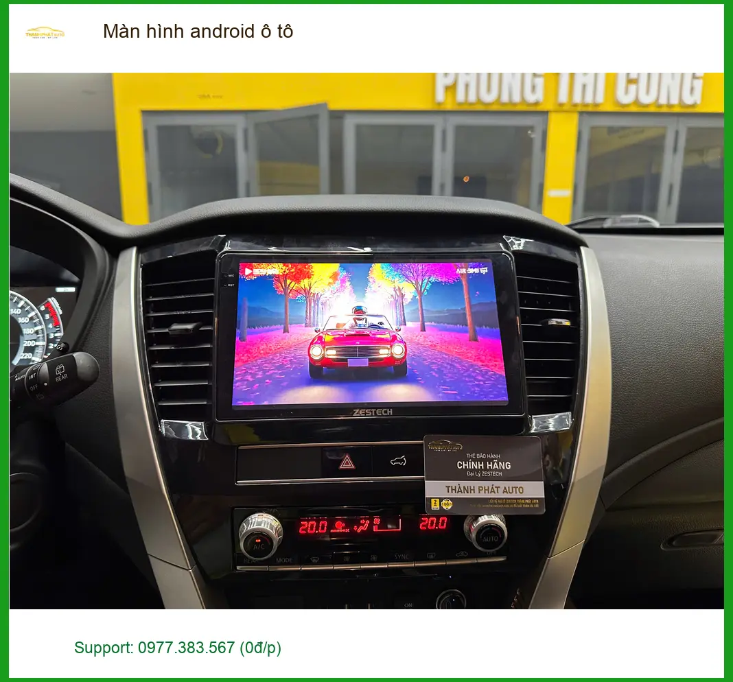 Chị Mai Hương lắp màn hình android ô tô cho Hyundai Creta tại Quận Bình Thạnh ảnh thực tế 4