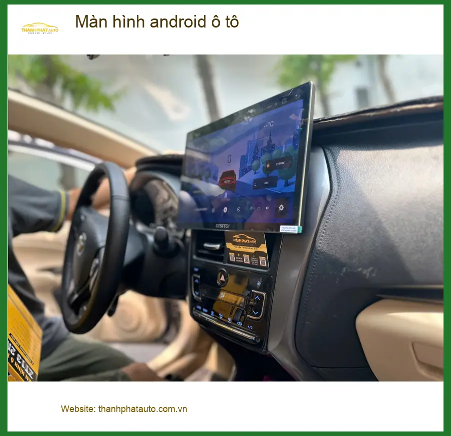 Anh Khang lắp màn hình android ô tô Honda CR-V tại Quận 10 để nâng tầm giải trí