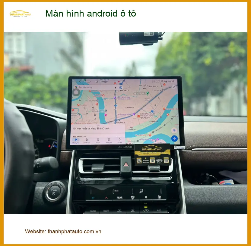 Chị Thảo nâng cấp màn hình Android ô tô Hyundai Accent tại Quận 12 cho hành trình thêm tiện nghi