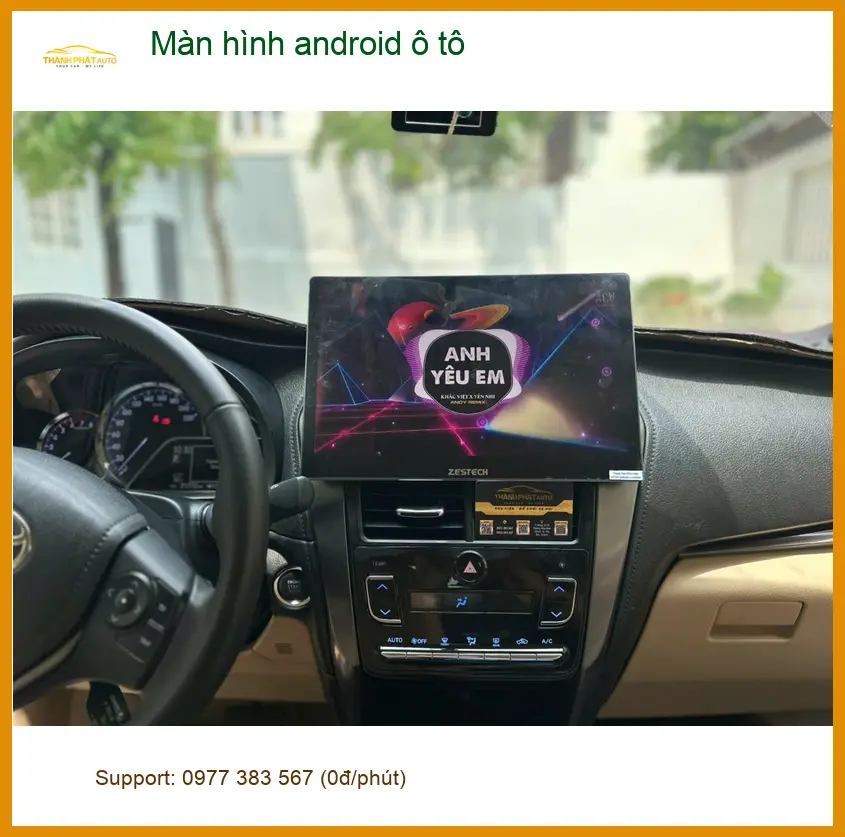 Anh Khang lắp màn hình android ô tô Honda CR-V tại Quận 10 để nâng tầm giải trí ảnh thực tế 2