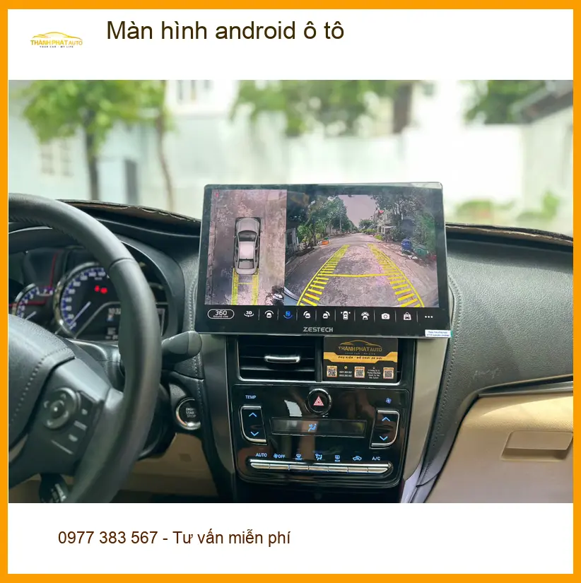 Anh Khang lắp màn hình android ô tô Honda CR-V tại Quận 10 để nâng tầm giải trí ảnh thực tế 3