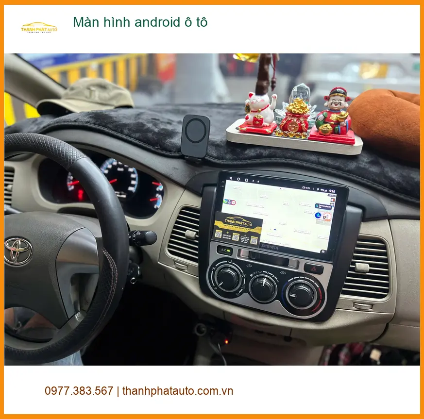 Anh Quốc lắp màn hình android ô tô Hyundai Accent tại Quận Bình Chánh để nâng tầm trải nghiệm lái xe ảnh thực tế 3