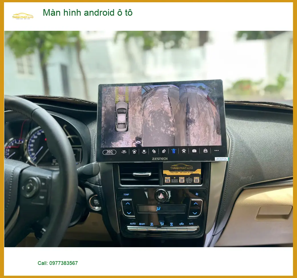 Anh Khang lắp màn hình android ô tô Honda CR-V tại Quận 10 để nâng tầm giải trí ảnh thực tế 4
