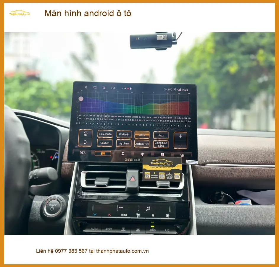 Chị Thảo nâng cấp màn hình Android ô tô Hyundai Accent tại Quận 12 cho hành trình thêm tiện nghi ảnh thực tế 4