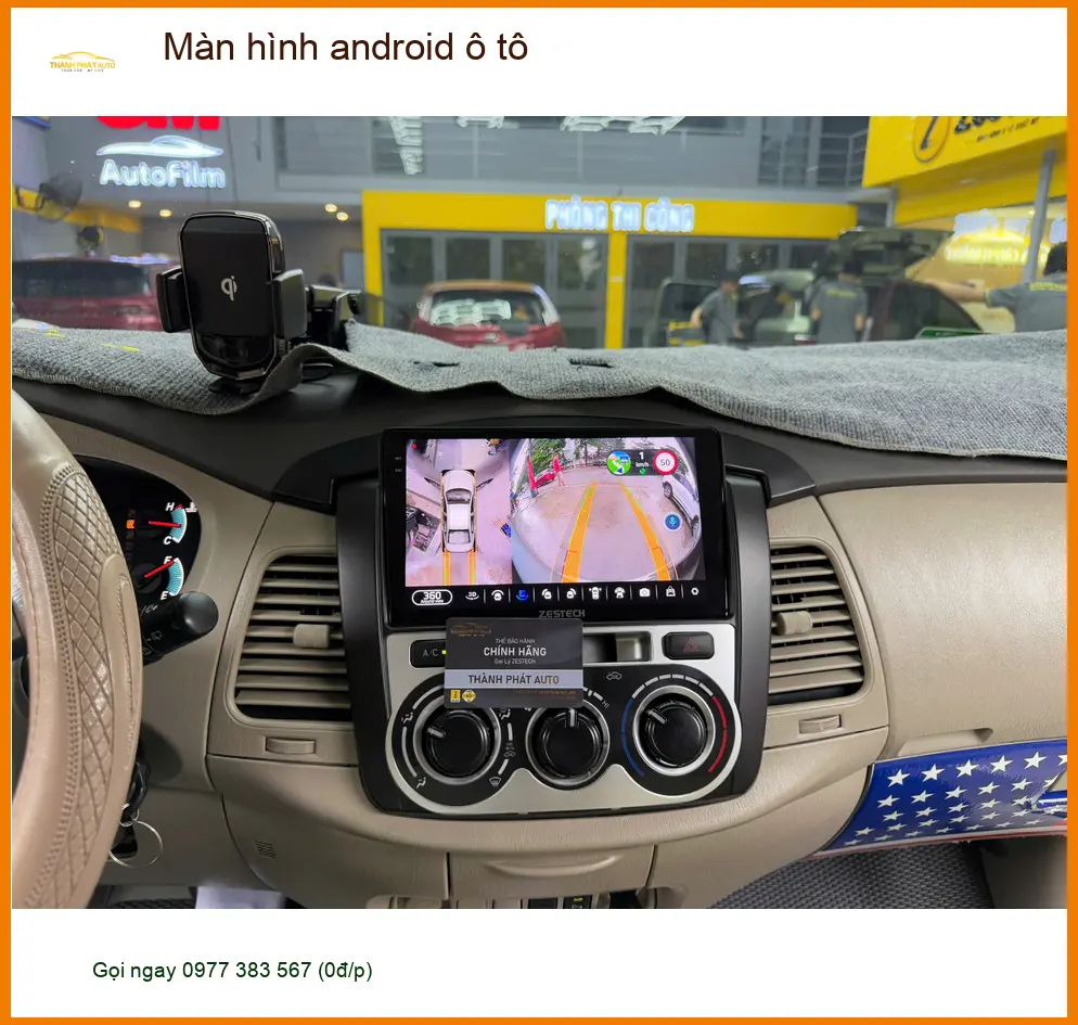Anh Tấn lắp màn hình Android ô tô cho Honda CRV tại Quận Phú Nhuận vì màn zin cũ đã chậm ảnh thực tế 3