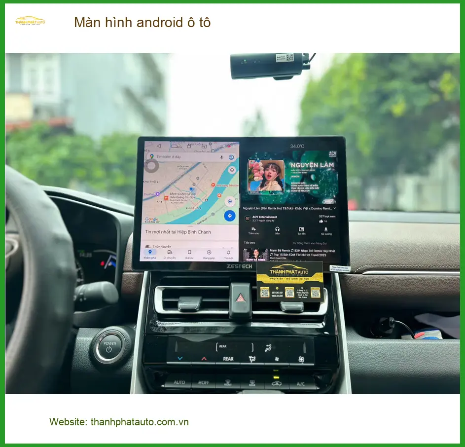 Anh Phong nâng cấp màn hình Android ô tô cho Kia K3 tại Quận Thủ Đức