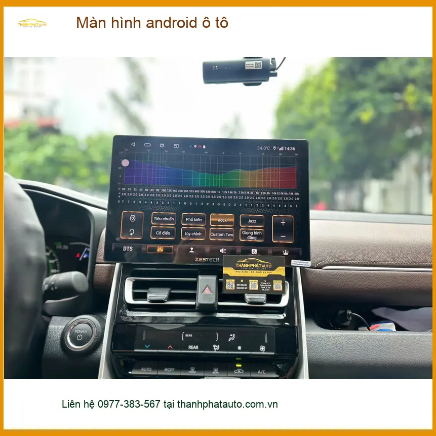 Chị Tuyết lắp màn hình Android ô tô cho Hyundai Accent tại Quận Bình Thạnh. ảnh thực tế 3
