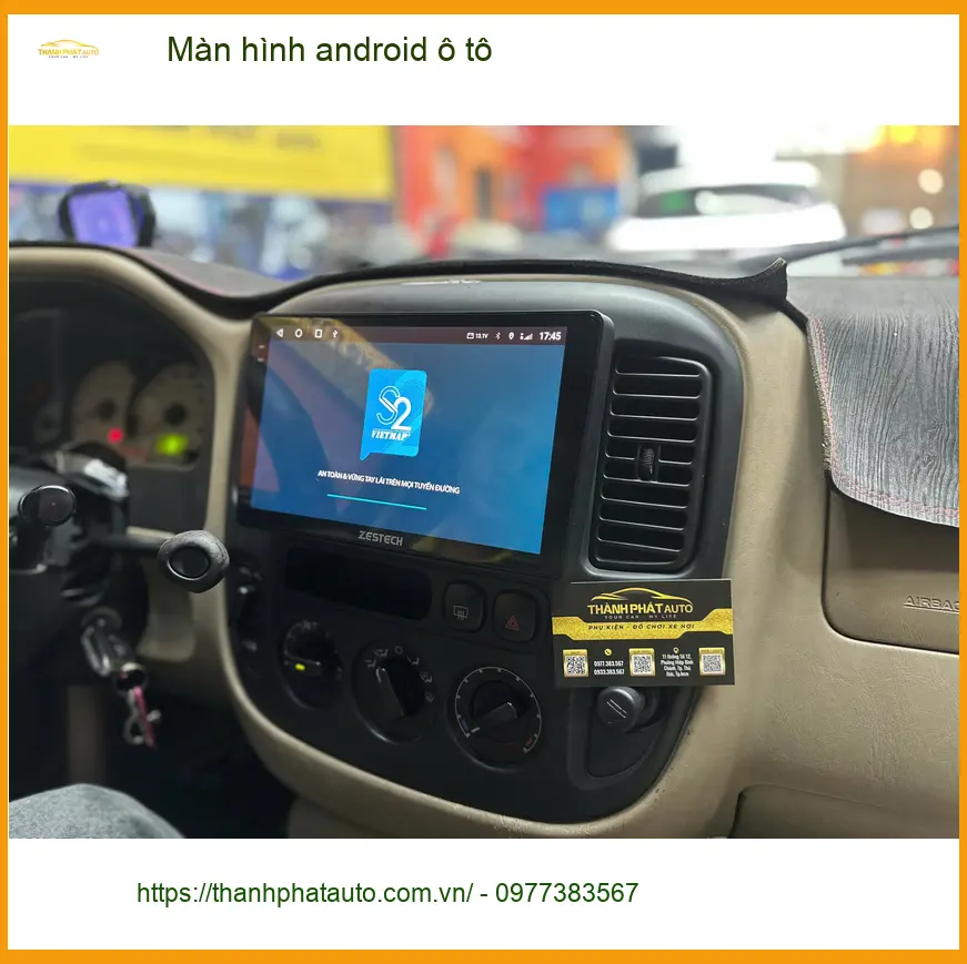 Chị Mai lắp màn hình android ô tô Kia K3 tại Quận Tân Phú thêm tiện nghi ảnh thực tế 3