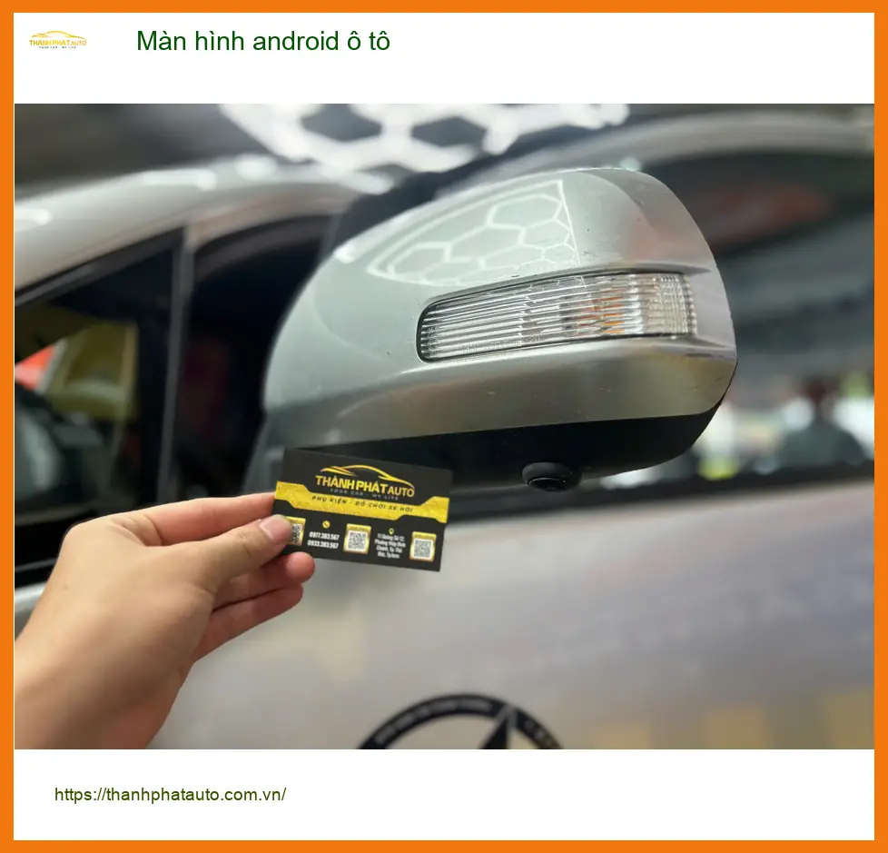 Chú Quang Minh lắp màn hình Android ô tô Hyundai Accent tại Quận 10 vì màn zin quá cũ ảnh thực tế 4