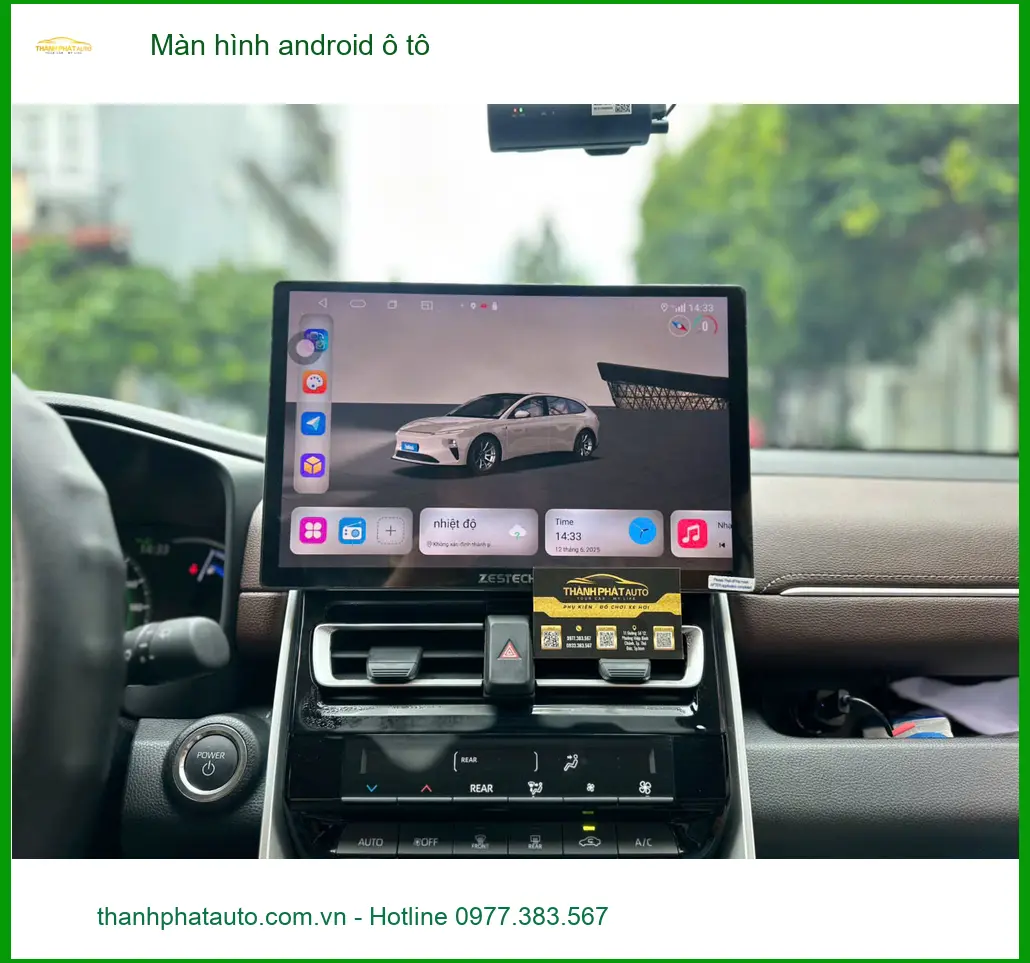 Chị Tuyết lắp màn hình Android ô tô cho Hyundai Accent tại Quận Bình Thạnh. ảnh thực tế 4