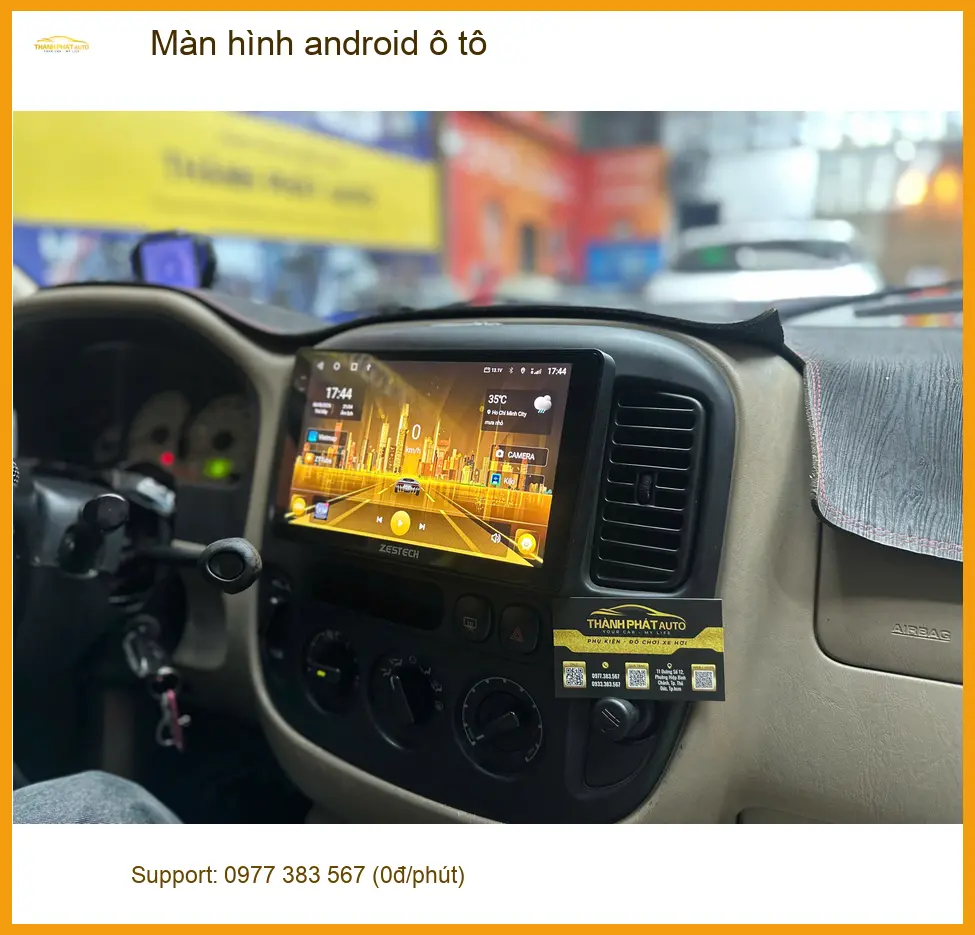 Chị Mai lắp màn hình android ô tô Kia K3 tại Quận Tân Phú thêm tiện nghi ảnh thực tế 5