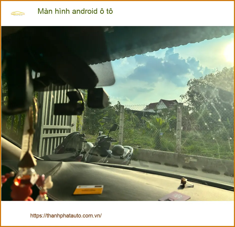 Anh Dũng lắp màn hình Android ô tô cho Toyota Vios tại Quận Tân Phú vì màn zin ít tính năng ảnh thực tế 3