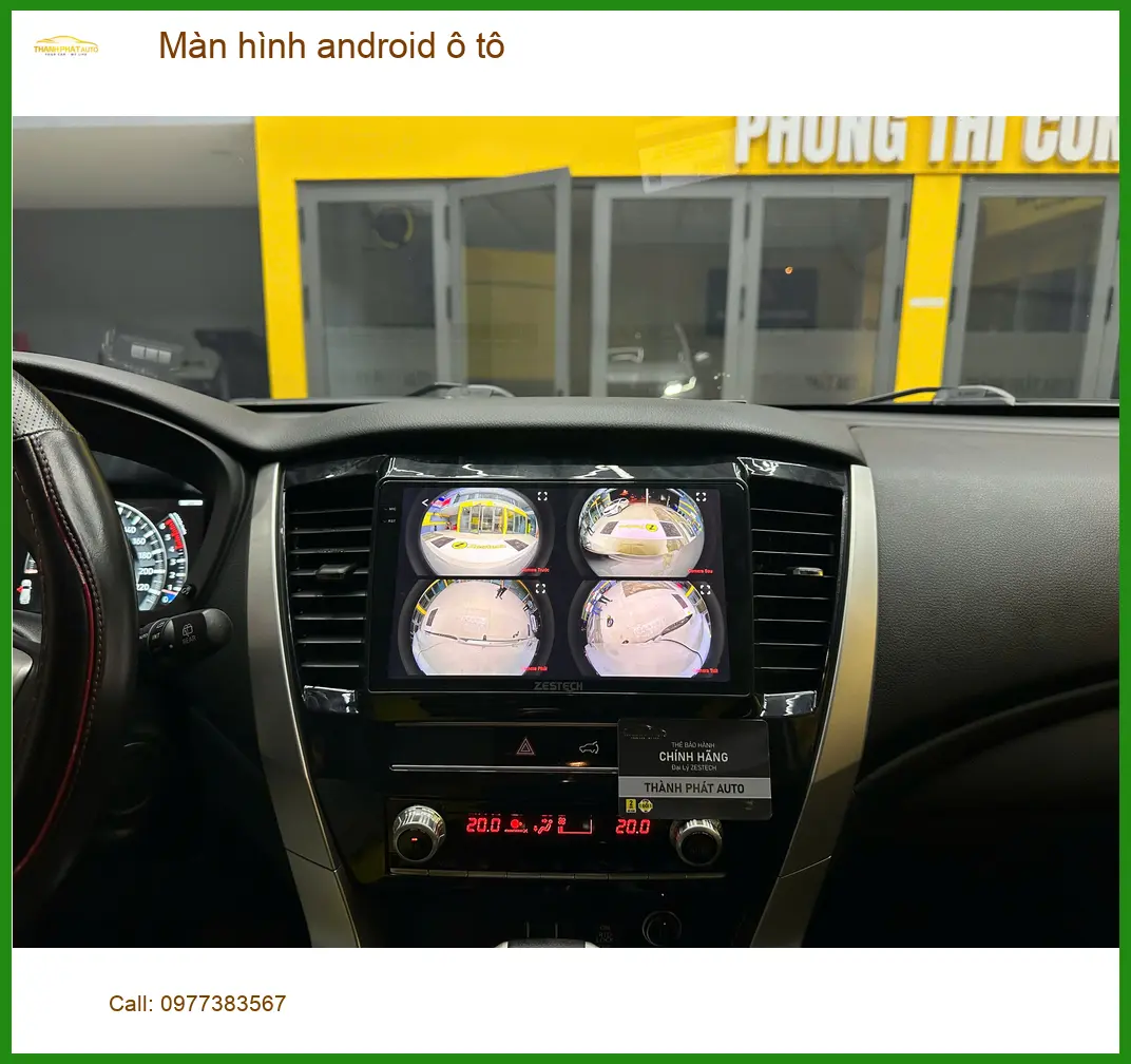 Anh Quang Hưng lắp màn hình Android ô tô Hyundai Accent Quận 3 vì màn zin kém.
