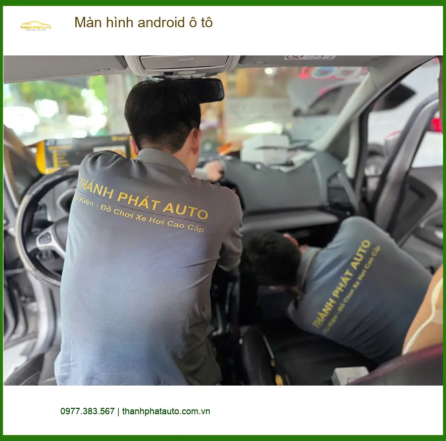 Anh Duy Khang lắp màn hình Android ô tô cho Hyundai Accent ở Củ Chi ảnh thực tế 3