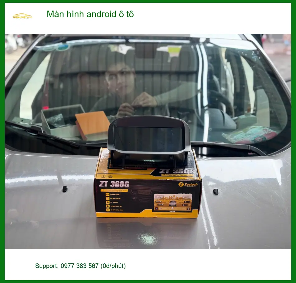 Anh Duy Khang lắp màn hình Android ô tô cho Hyundai Accent ở Củ Chi ảnh thực tế 4