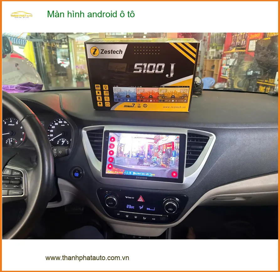 Chú Tấn lắp Màn hình android ô tô Kia K3 tại Củ Chi cần bản đồ mới ảnh thực tế 3