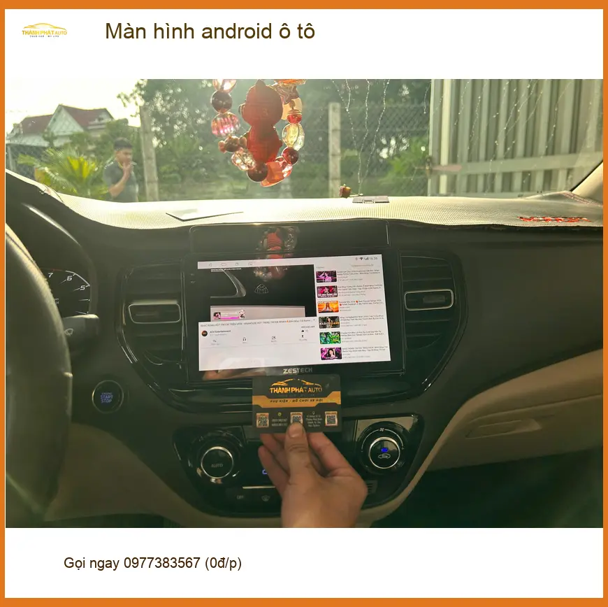 Anh Tấn nâng cấp màn hình Android ô tô cho Hyundai Accent tại Quận 12 ảnh thực tế 4