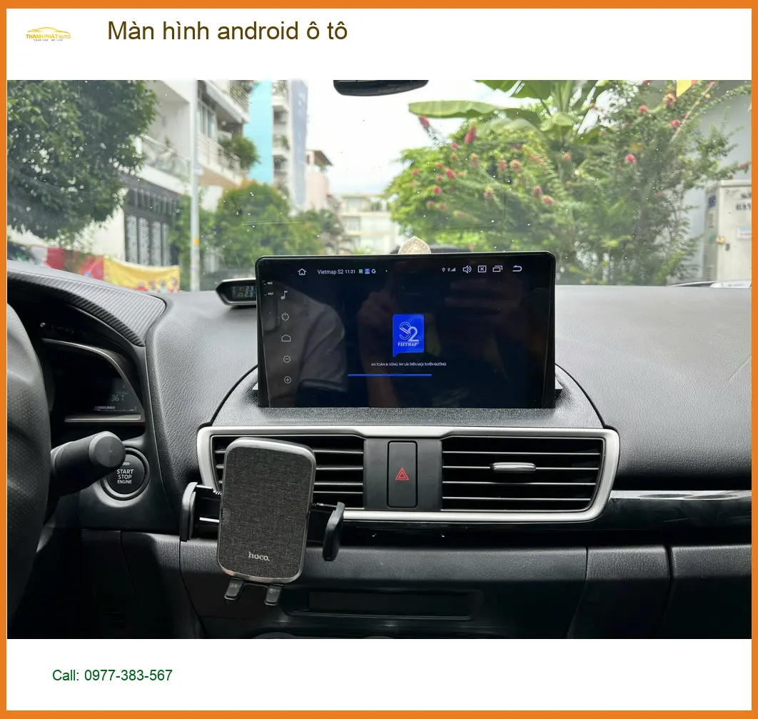 Chị Mai lắp màn hình Android ô tô cho Mitsubishi Attrage tại Quận 3 ảnh thực tế 2
