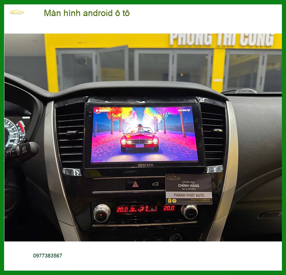 Chị Lan Anh lắp màn hình Android ô tô cho Toyota Vios tại Tân Phú