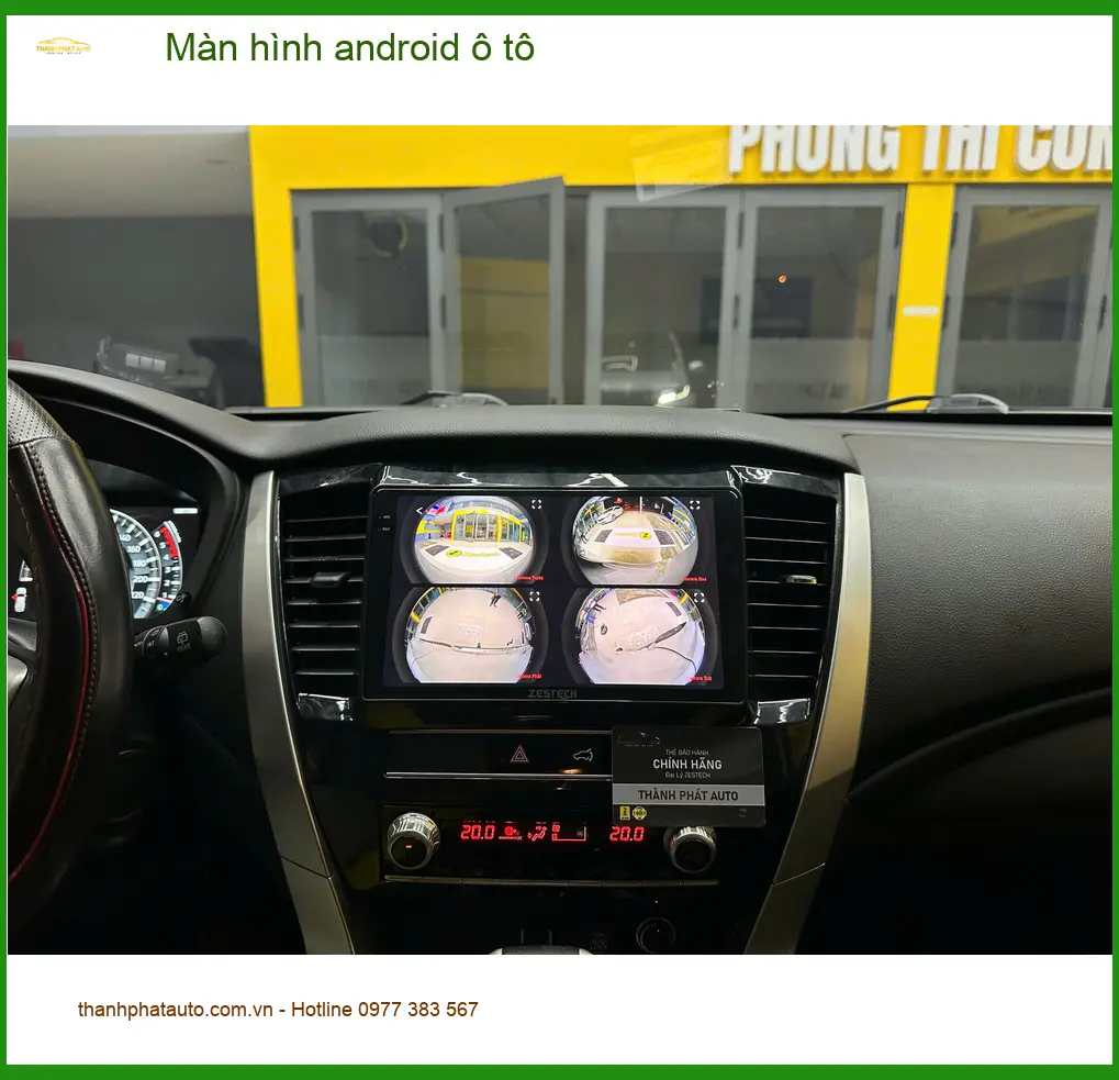 Chị Lan Anh lắp màn hình Android ô tô cho Toyota Vios tại Tân Phú ảnh thực tế 2
