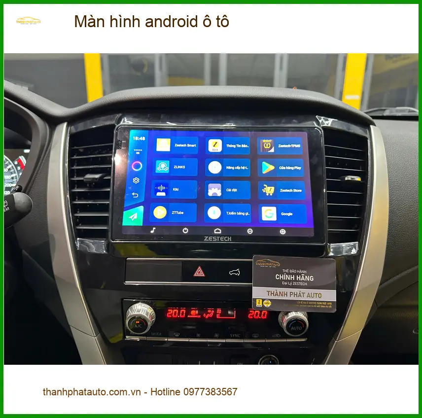 Chị Lan Anh lắp màn hình Android ô tô cho Toyota Vios tại Tân Phú ảnh thực tế 3