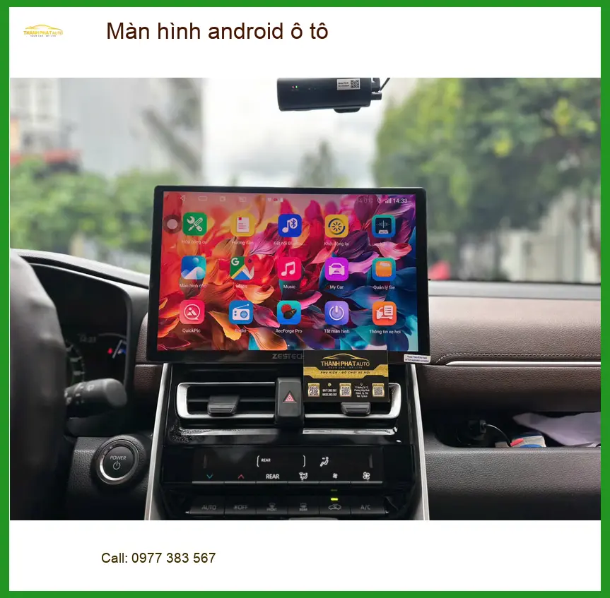 Chị Bích lắp màn hình Android ô tô cho Honda HR-V tại Cần Giờ ảnh thực tế 4