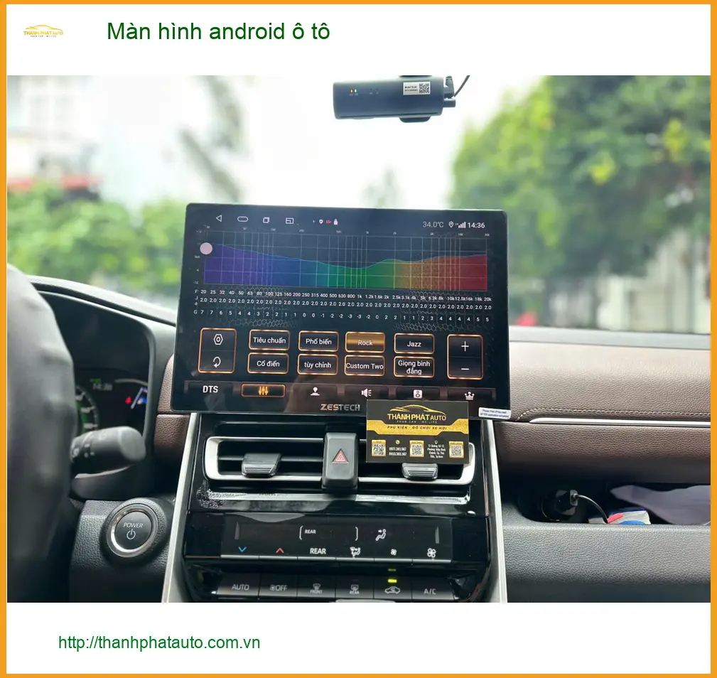 Chị Bích lắp màn hình Android ô tô cho Honda HR-V tại Cần Giờ ảnh thực tế 5