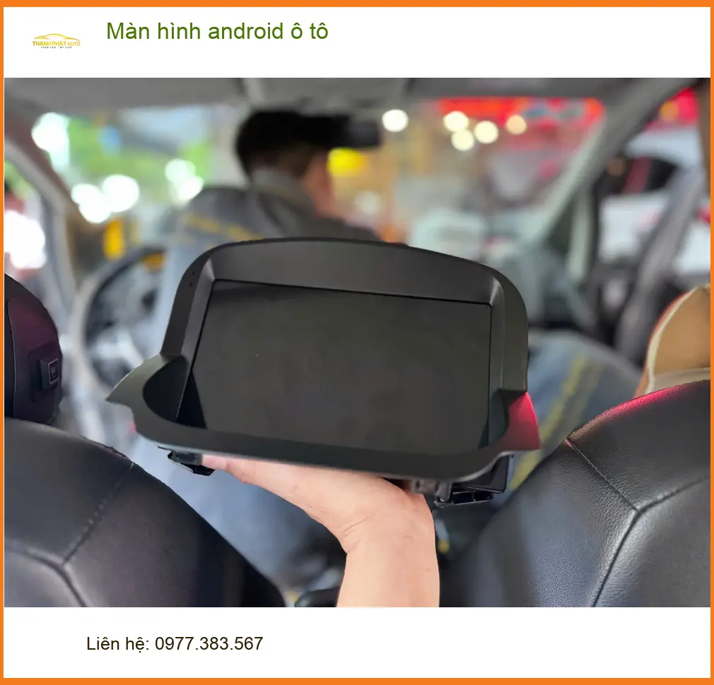 Anh Khôi nâng cấp màn hình android ô tô cho Honda CRV tại Quận 10