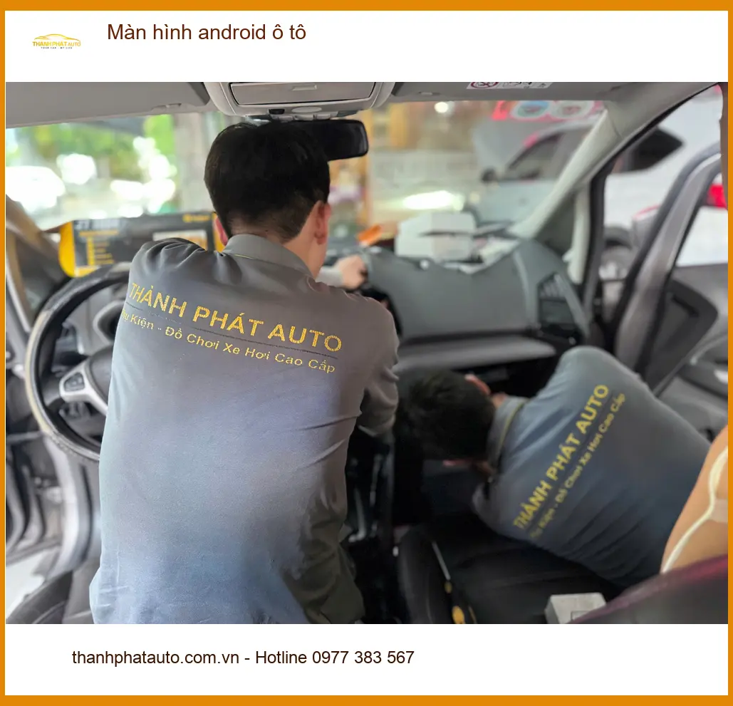 Anh Khôi nâng cấp màn hình android ô tô cho Honda CRV tại Quận 10 ảnh thực tế 2