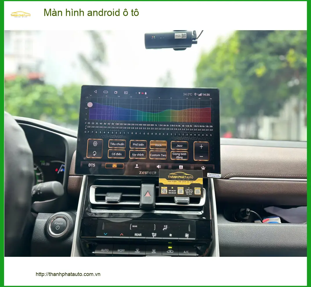 Anh Tấn lắp màn hình Android ô tô cho Toyota Vios tại Phú Nhuận để tiện đường đi làm ảnh thực tế 3