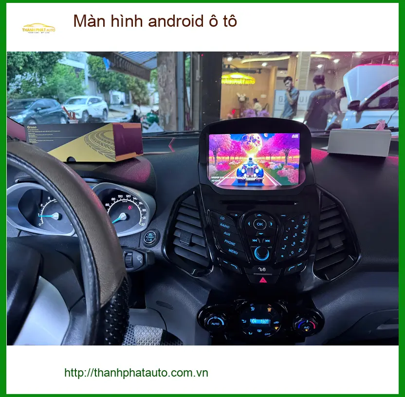 Anh Khôi nâng cấp màn hình android ô tô cho Honda CRV tại Quận 10 ảnh thực tế 4
