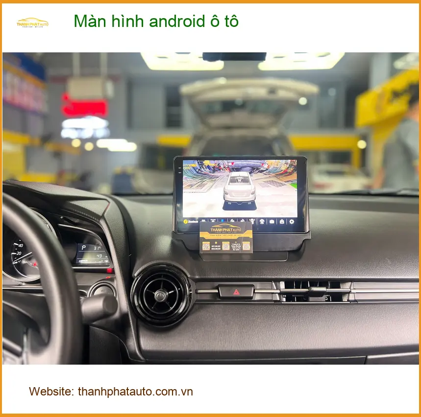 Anh Thành nâng cấp màn hình android ô tô cho Kia K3 tại Quận Huyện Nhà Bè
