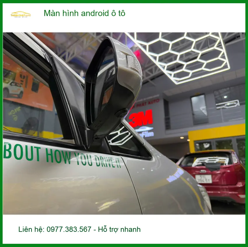 Anh Minh Khôi lắp màn hình Android ô tô cho Suzuki XL7 ở Quận 3