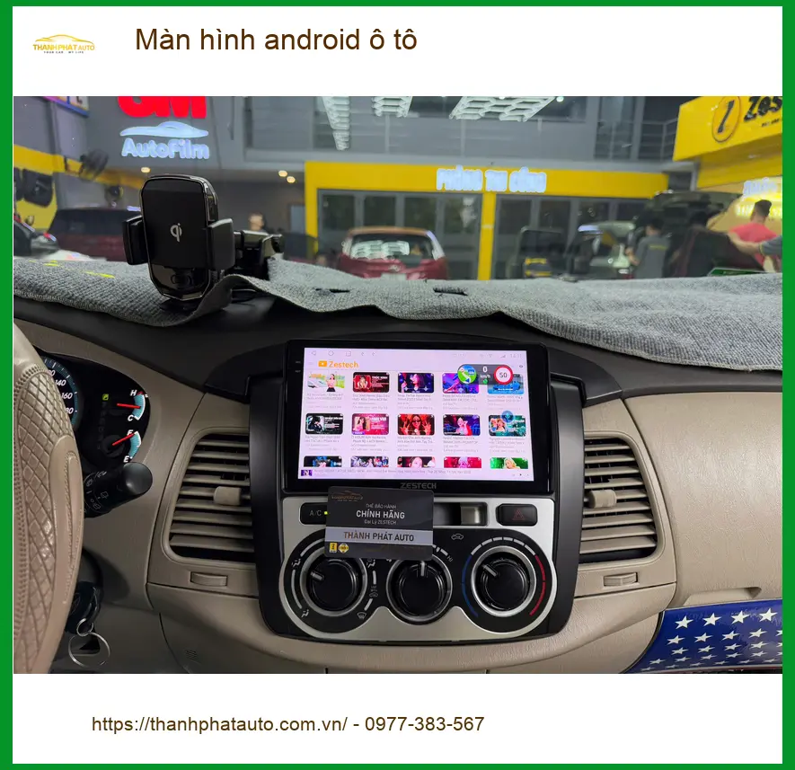 Anh Minh Khôi lắp màn hình Android ô tô cho Suzuki XL7 ở Quận 3 ảnh thực tế 2