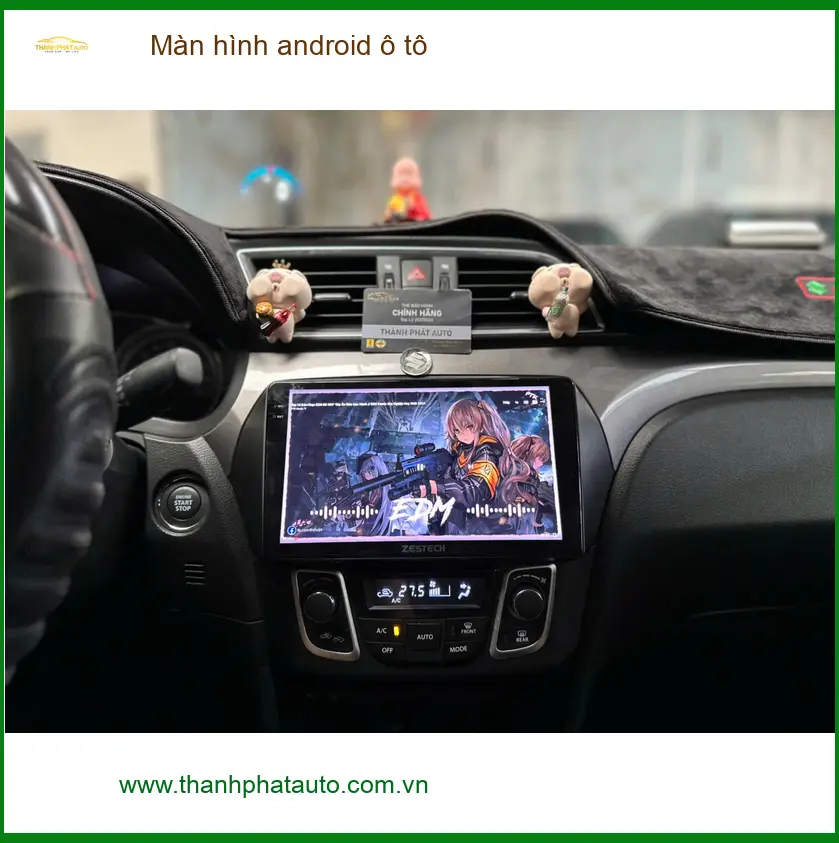 Anh Quân lắp màn hình android ô tô Hyundai Accent tại Quận 3 để nâng tầm tiện ích ảnh thực tế 2