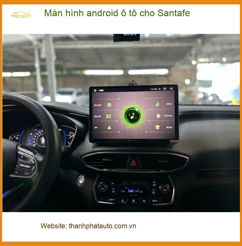 Anh Khải lắp màn hình Android Santafe Quận 4 - Nâng cấp trải nghiệm