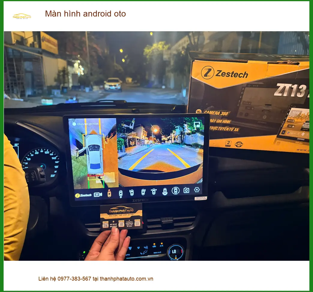Anh Bách lắp màn hình Android ô tô Honda CR-V Quận Gò Vấp xem YouTube ảnh thực tế 3