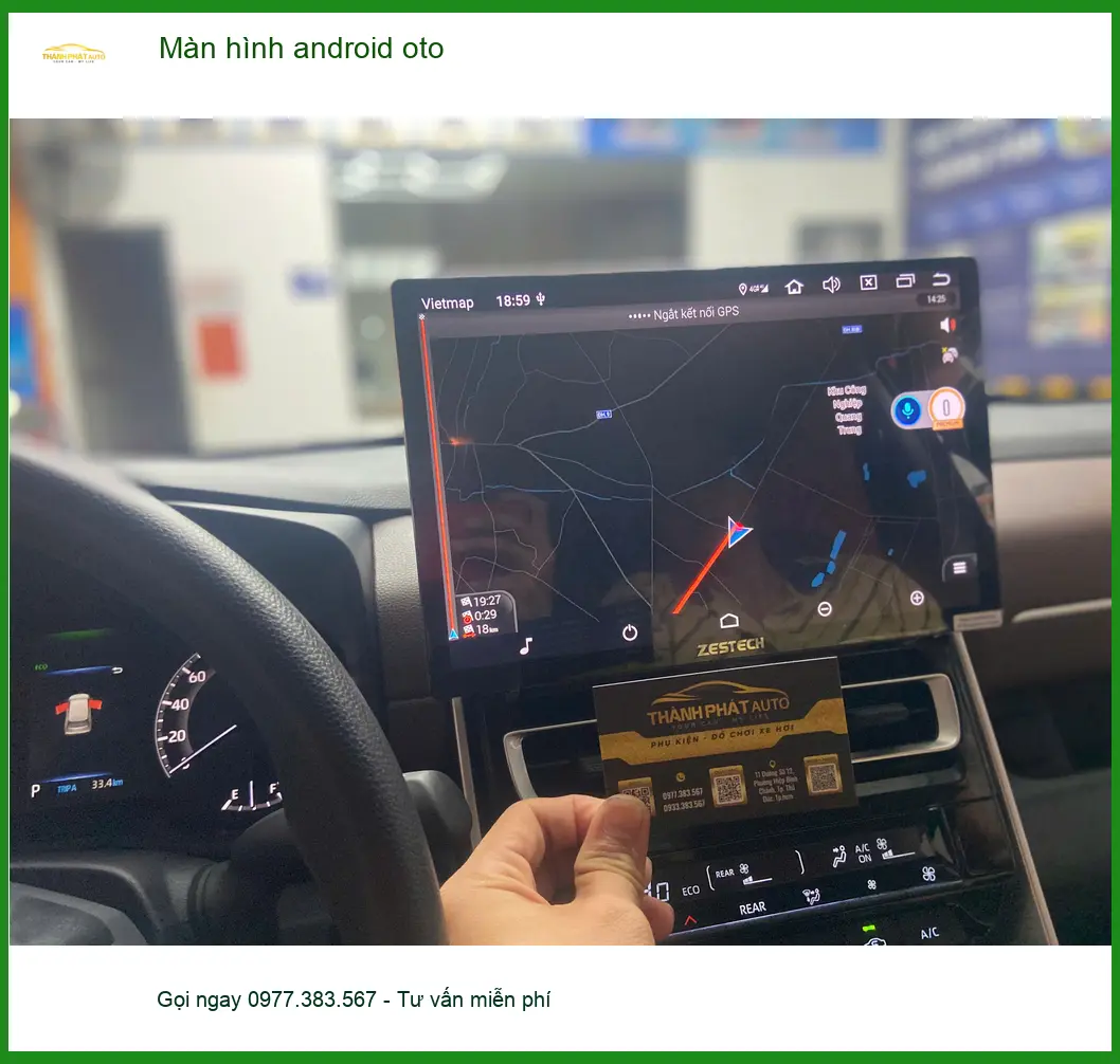 Chú Minh nâng cấp màn hình Android ô tô cho Toyota Vios tại Quận Tân Phú ảnh thực tế 2