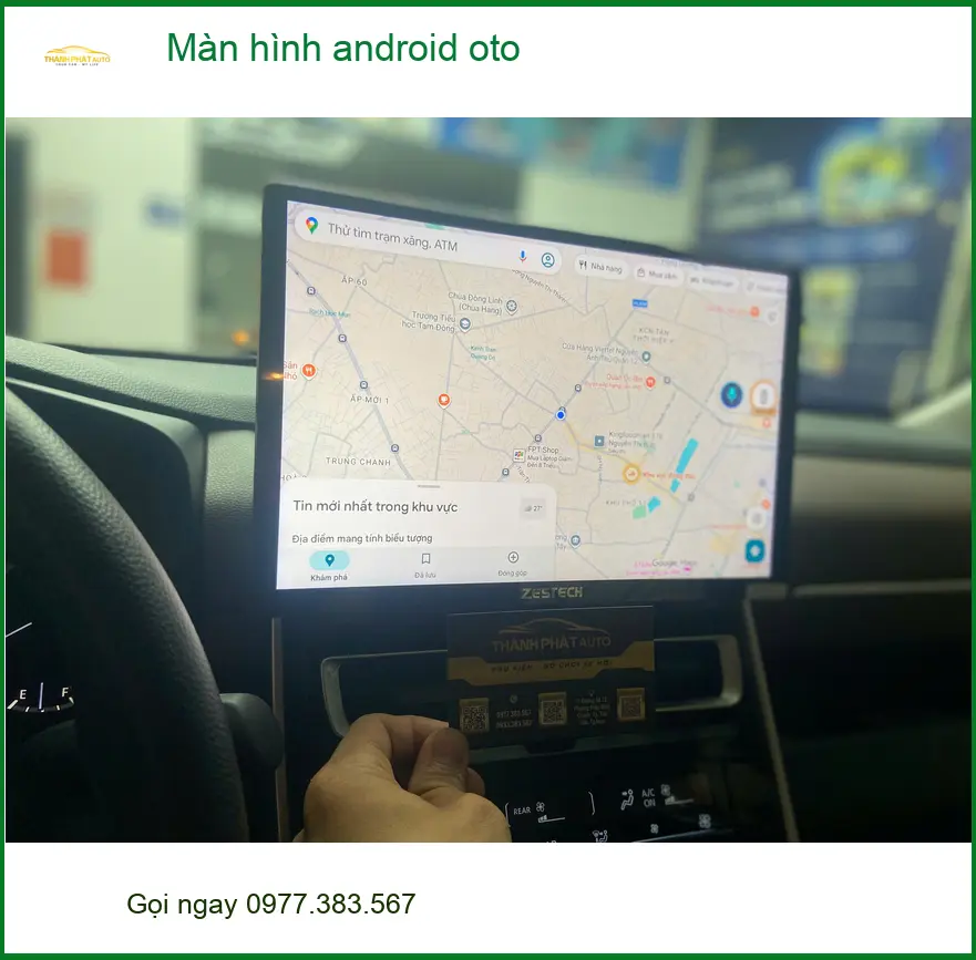 Chú Minh nâng cấp màn hình Android ô tô cho Toyota Vios tại Quận Tân Phú ảnh thực tế 5