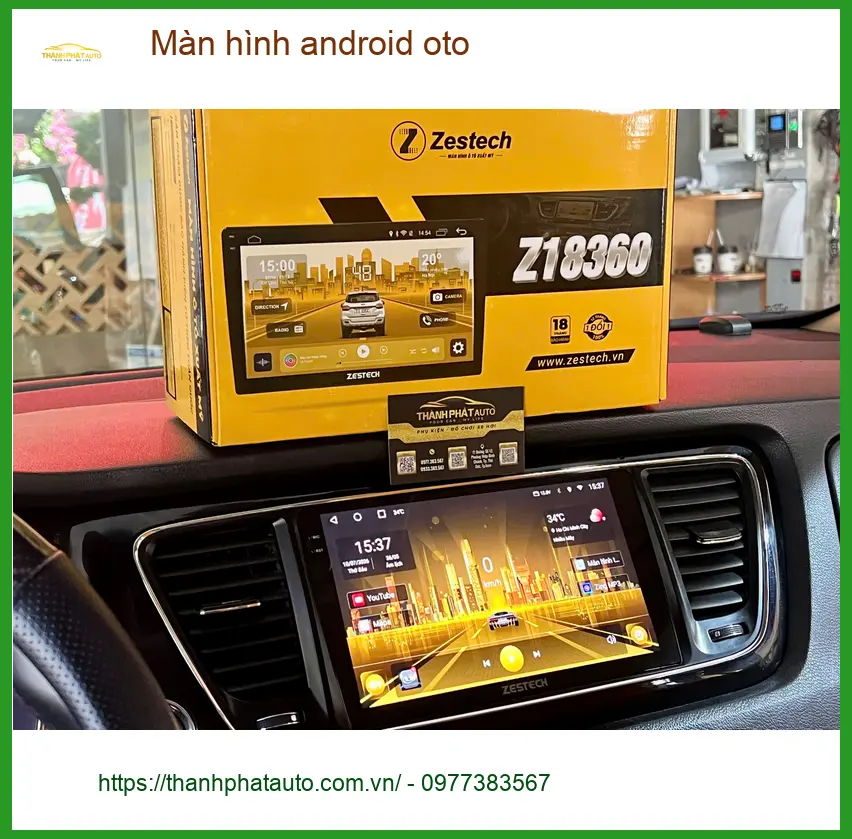 Anh Dũng lắp màn hình Android ô tô cho Honda CRV tại Quận 2 để nâng tầm trải nghiệm lái ảnh thực tế 2